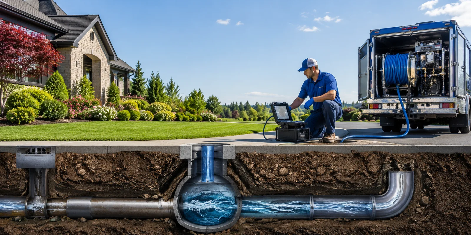 Drainage restoration information for New Bloomington, OH